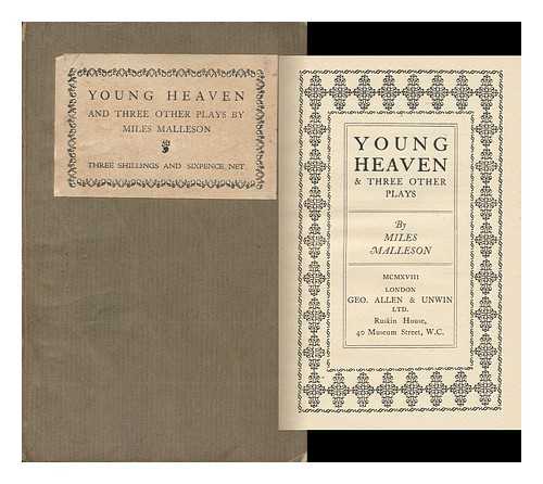 MALLESON, MILES - Young Heaven & Three Other Plays