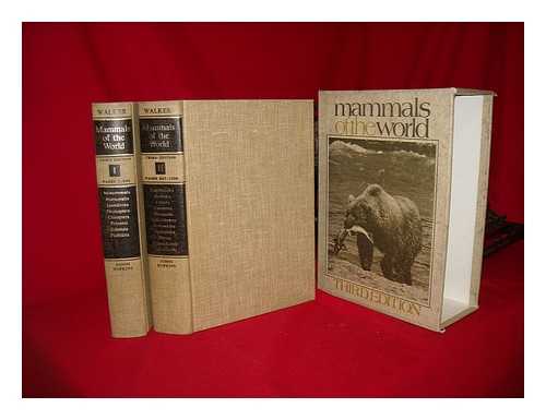 WALKER, ERNEST P. (ERNEST PILLSBURY) (1891-?) - RELATED NAME: PARADISO, JOHN L (ED. ) - Mammals of the World