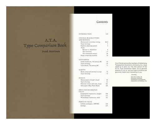 MERRIMAN, FRANK - A. T. A. Type Comparison Book