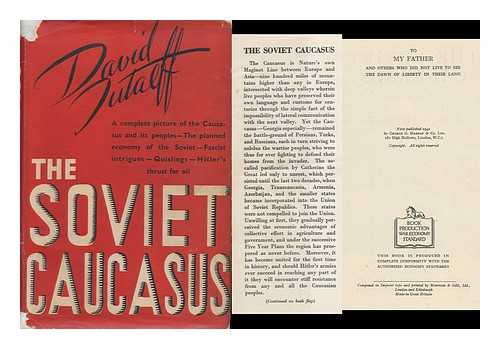 TUTAEV, DAVID - The Soviet Caucasus