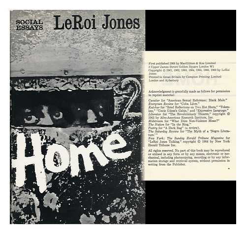 JONES, LEROI - Home / Leroi Jones