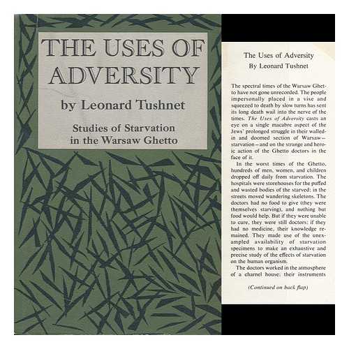 TUSHNET, LEONARD - The Uses of Adversity