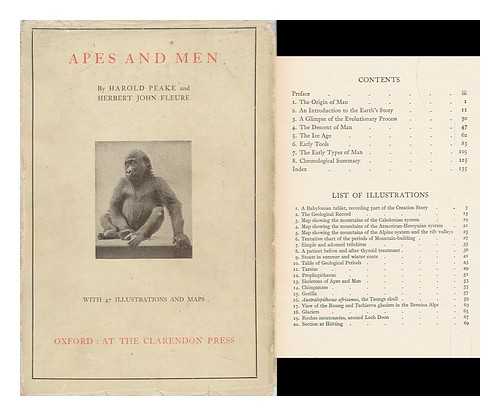 PEAKE, HAROLD (1867-1946) - Apes & Men by Harold Peake and Herbert