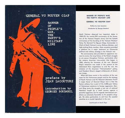 Giap, Vo Nguyen - Banner of People's War, the Party's Military Line ; Preface by Jean Lacouture; Introduction by Georges Boudarel