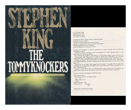 KING, STEPHEN - The Tommyknockers