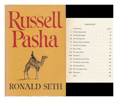 SETH, RONALD (1911-1985) - Russell Pasha