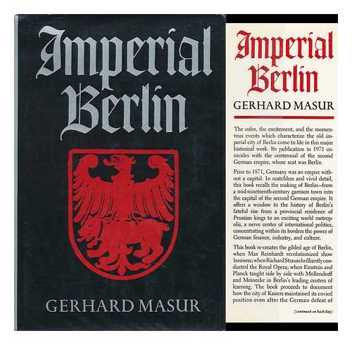 MASUR, GERHARD - Imperial Berlin