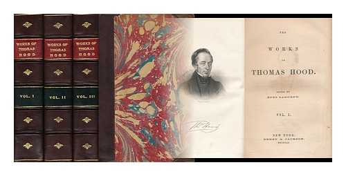 HOOD, THOMAS (1799-1845). SARGENT, EPES (1813-1880) - The Works of Thomas Hood - [Complete in 3 Volumes]