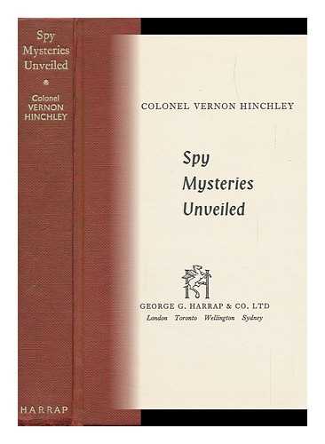 HINCHLEY, VERNON - Spy Mysteries Unveiled