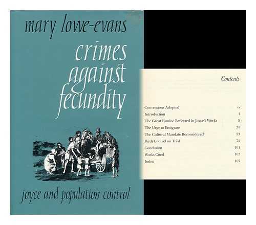 LOWE-EVANS, MARY - Crimes Against Fecundity : Joyce and Population Control