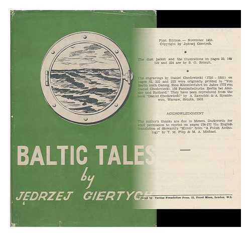 Giertych, Jedrzej. Illustrated by S. G. Briault - Baltic Tales. Translated from the Polish