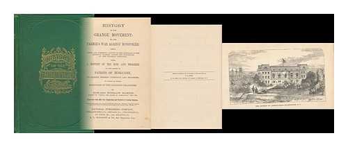 MCCABE, JAMES DABNEY (1842-1883) - History of the Grange Movement, Or, the Farmer's War Against Monopolies: Being a Full ... Account of the Struggles of the American Farmers Against the Extortions of the Railroad Companies... by Edward Winslow Martin [Pseud. ] ..