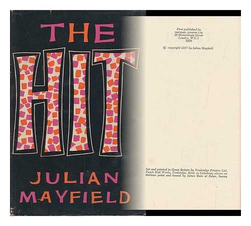 MAYFIELD, JULIAN - The Hit / Julian Mayfield