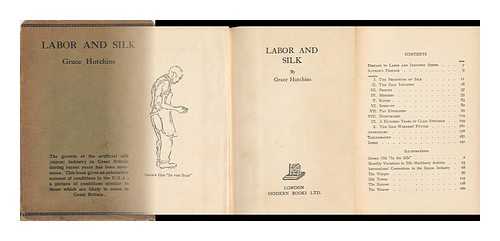 Hutchins, Grace (1885-?) - Labor and Silk, by Grace Hutchins; with Drawings by Esther Shemitz