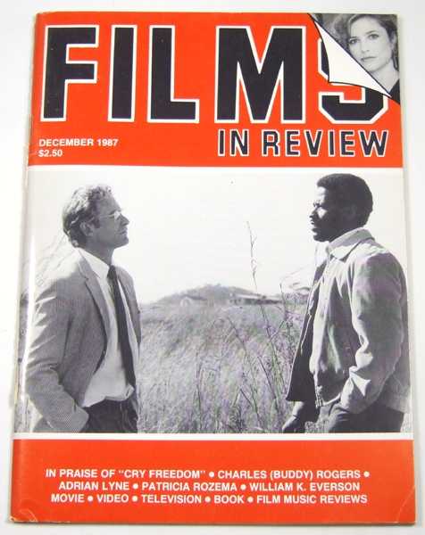 Image for Films in Review (December, 1987)