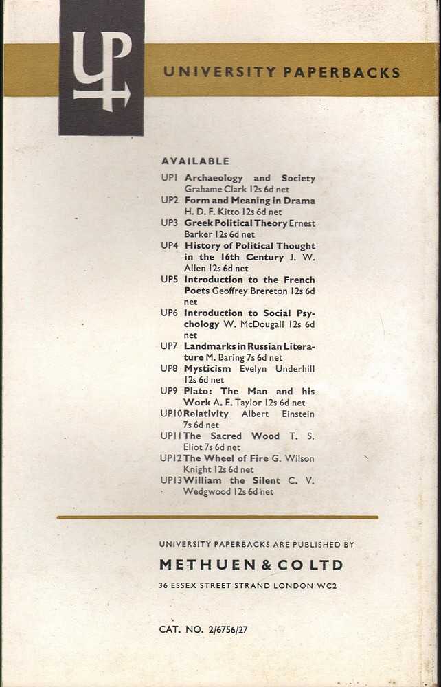 William McDougall AN INTRODUCTION TO SOCIAL PSYCHOLOGY 1960 SC Book eBay