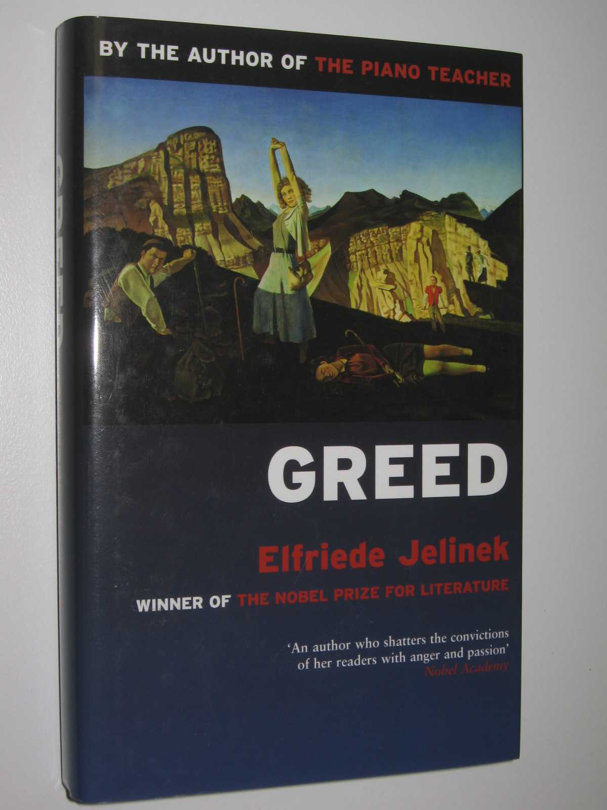 Greed by Elfriede Jelinek 1st ed Hardcover 185242902X Serpent's Tail - Picture 1 of 3