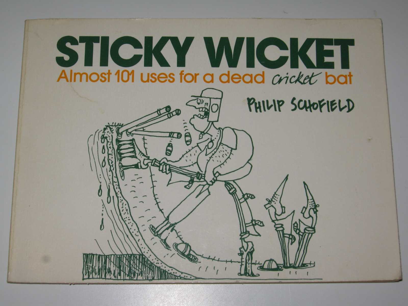 Sticky Wicket by Philip Schofield 1st ed Softcover 0340333995 - Picture 1 of 3