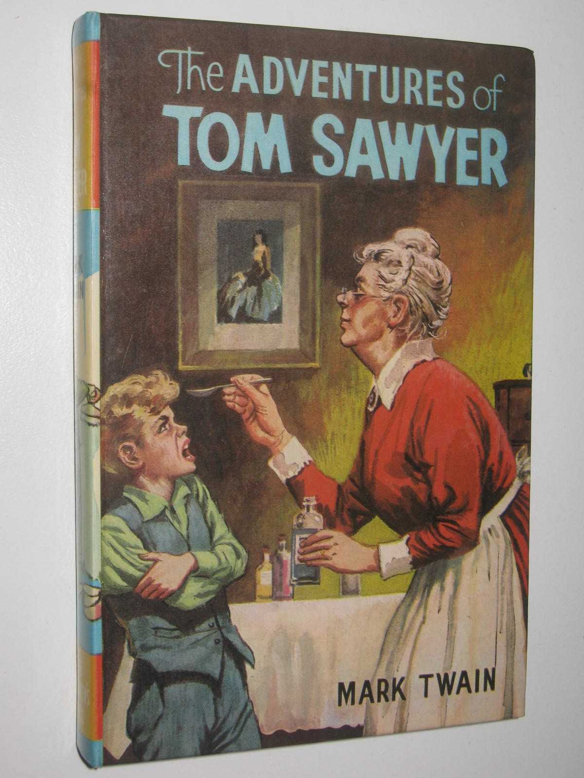 The Adventures of Tom Sawyer by Mark Twain Hardcover The Children's Press - Picture 1 of 3