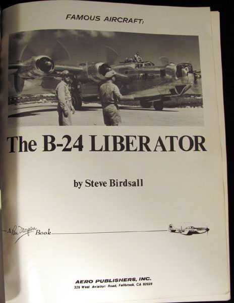 The B-24 Liberator 1985 Sc Book 9780816856572 