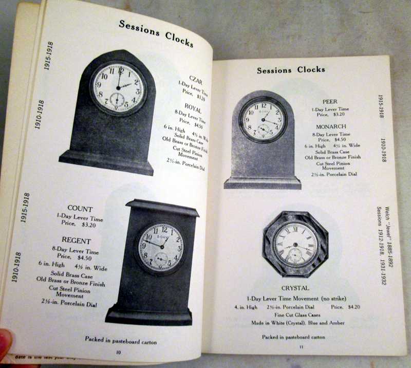 Catalogue No. 65, The Sessions Clock Company, Manufacturers of Superior