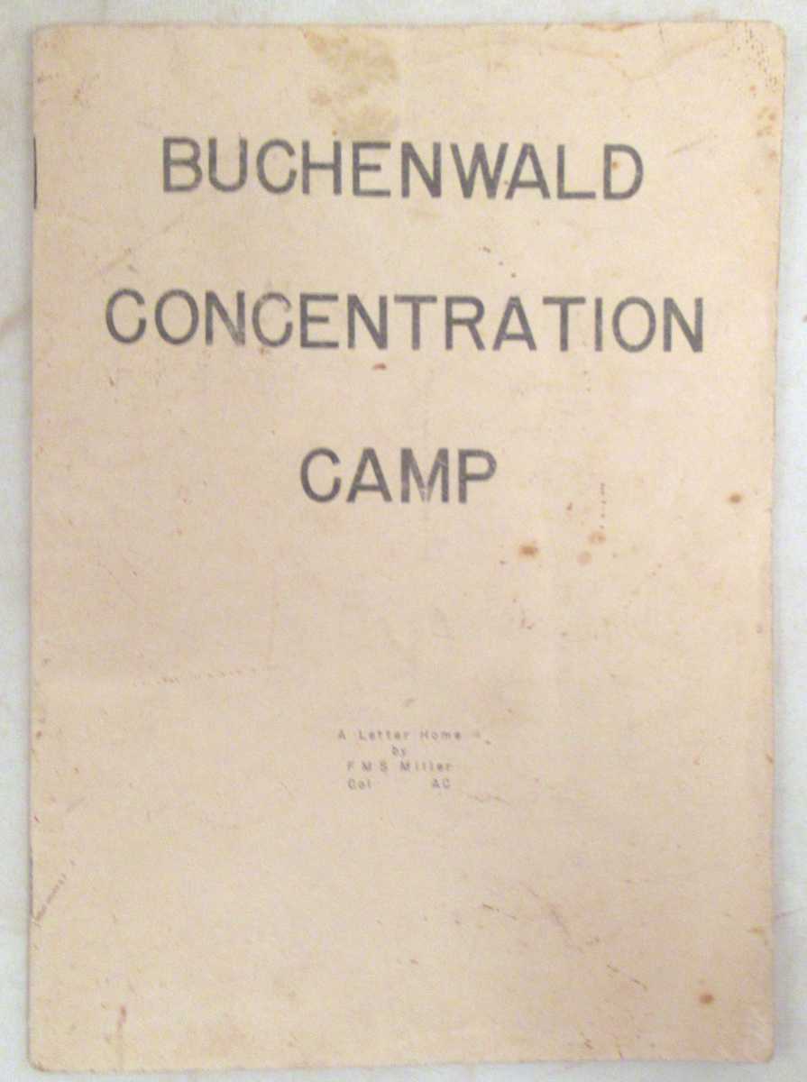 Miller, F. M. S. - A Letter Home [Buchenwald Concentration Camp]