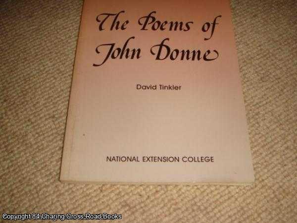 Tinkler, David - Companion Guide to the Selected Poems of John Donne