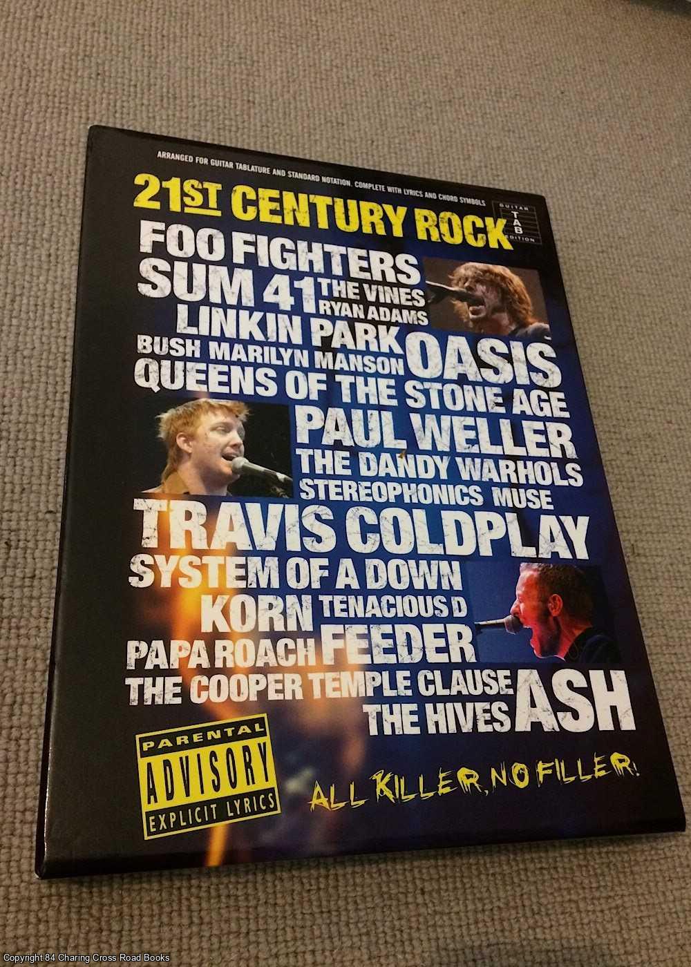  - 21st Century Rock Guitar Tab Slipcased Book 1 & Book 2