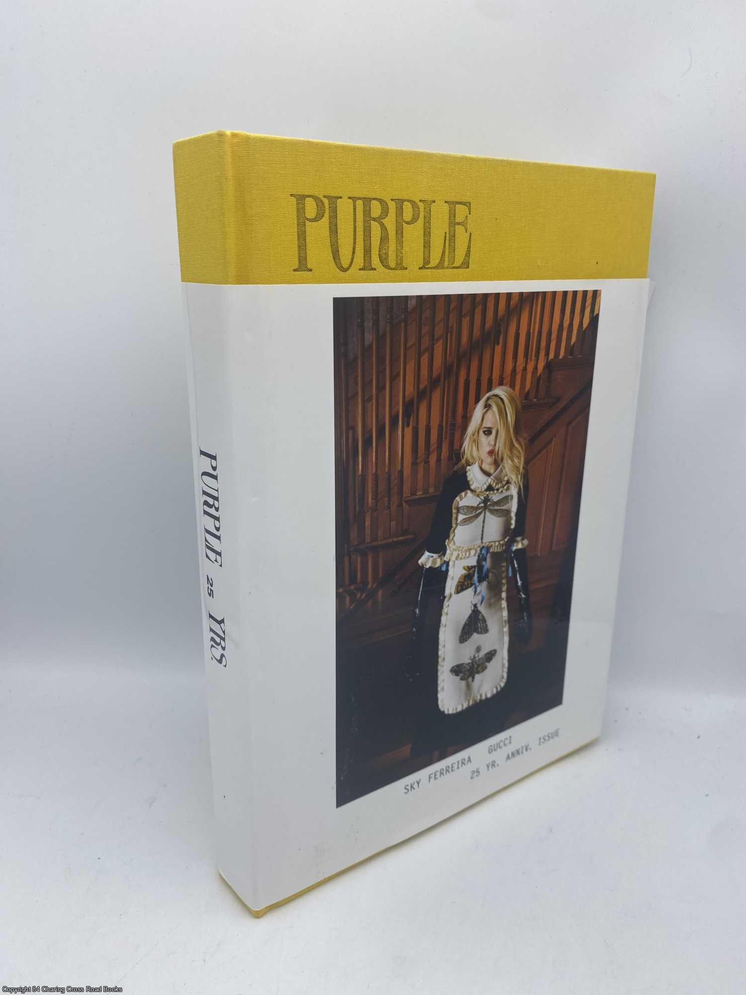 Purple Institute; Zahm, Olivier - Purple 25 year Anniversary Issue