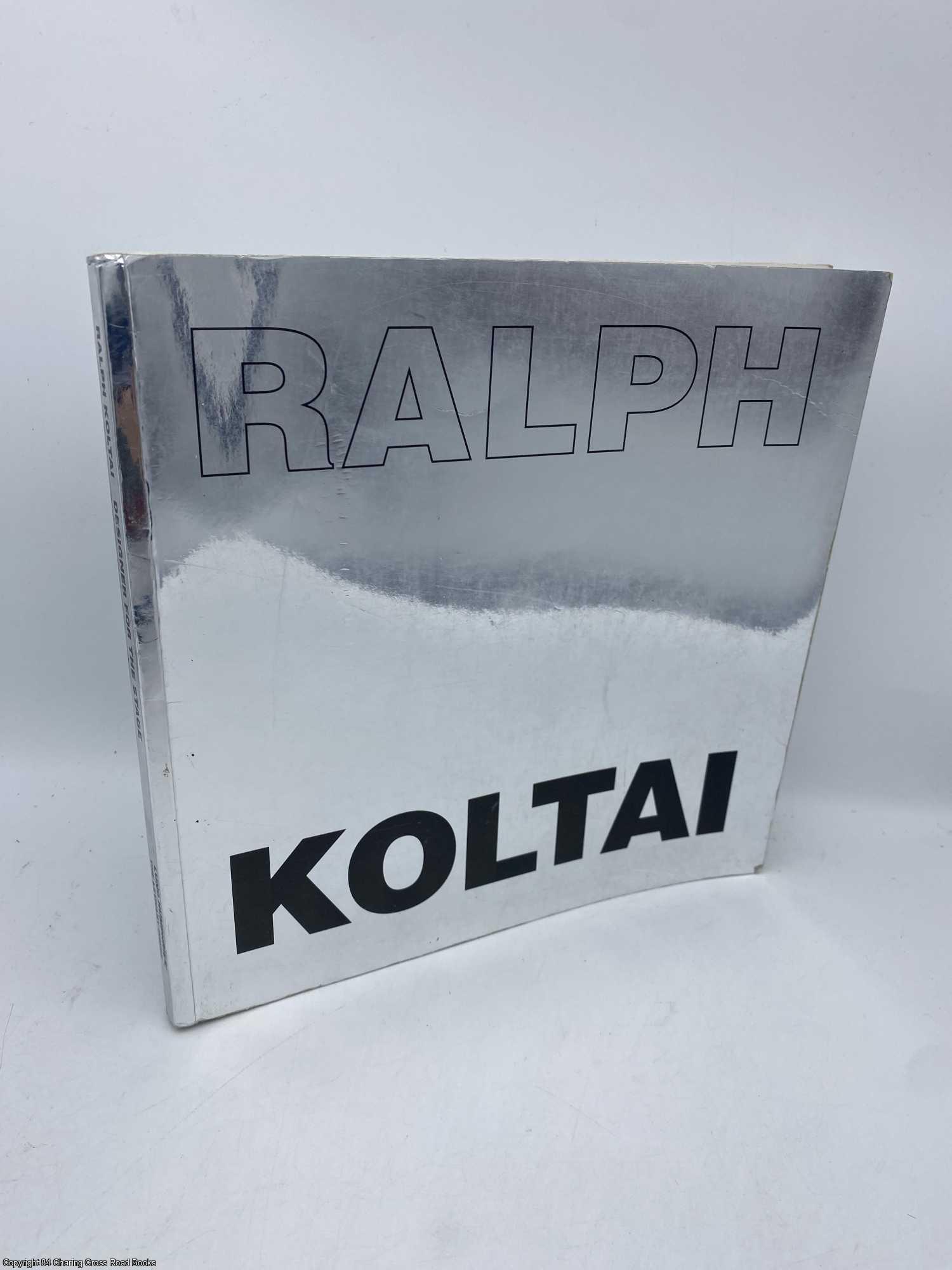 Backmeyer, Sylvia - Ralph Koltai Designer for the Stage