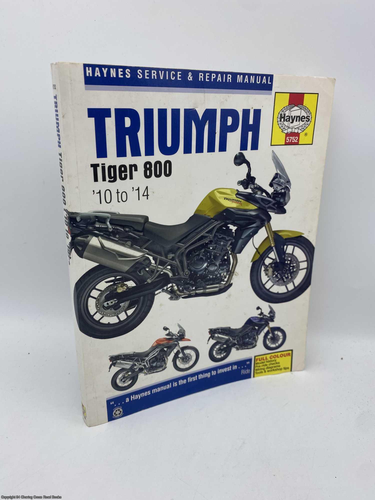 Coombs, Stephen - Triumph Tiger 800/800XC 2010-2014