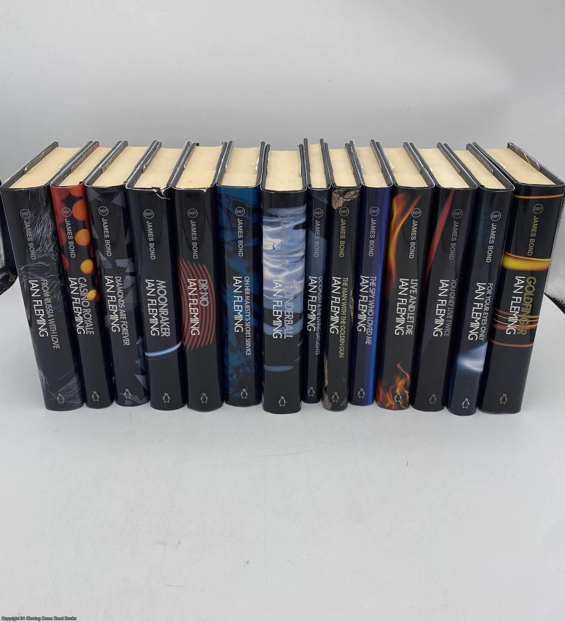 Fleming, Ian - James Bond Anniversary Edition 2002 14 vol Viking hardback set