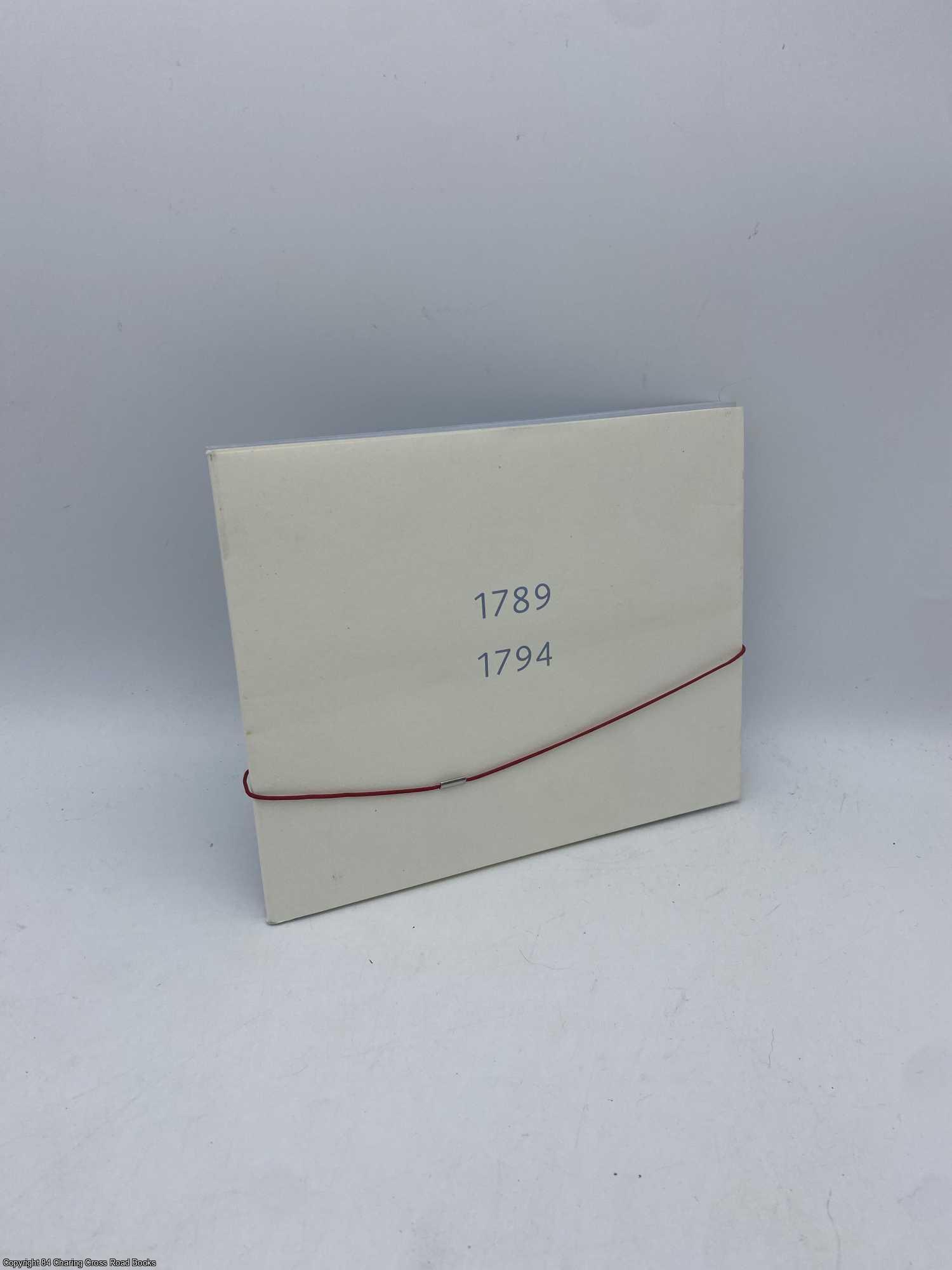 Bann, Stephen, et al - Ian Hamilton Finlay 1789 - 1794 and Air Letters