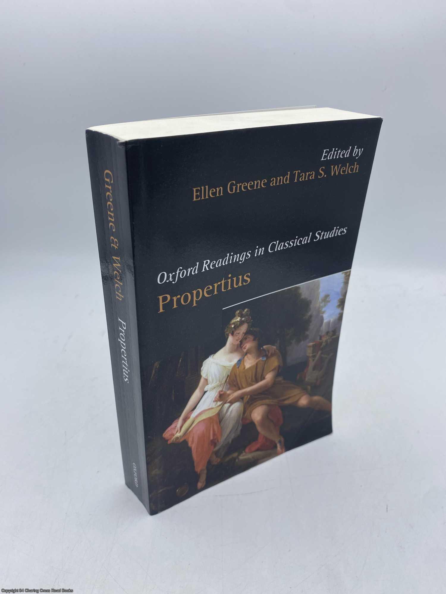 Greene, Ellen; Welch, Tara - Oxford Readings in Propertius