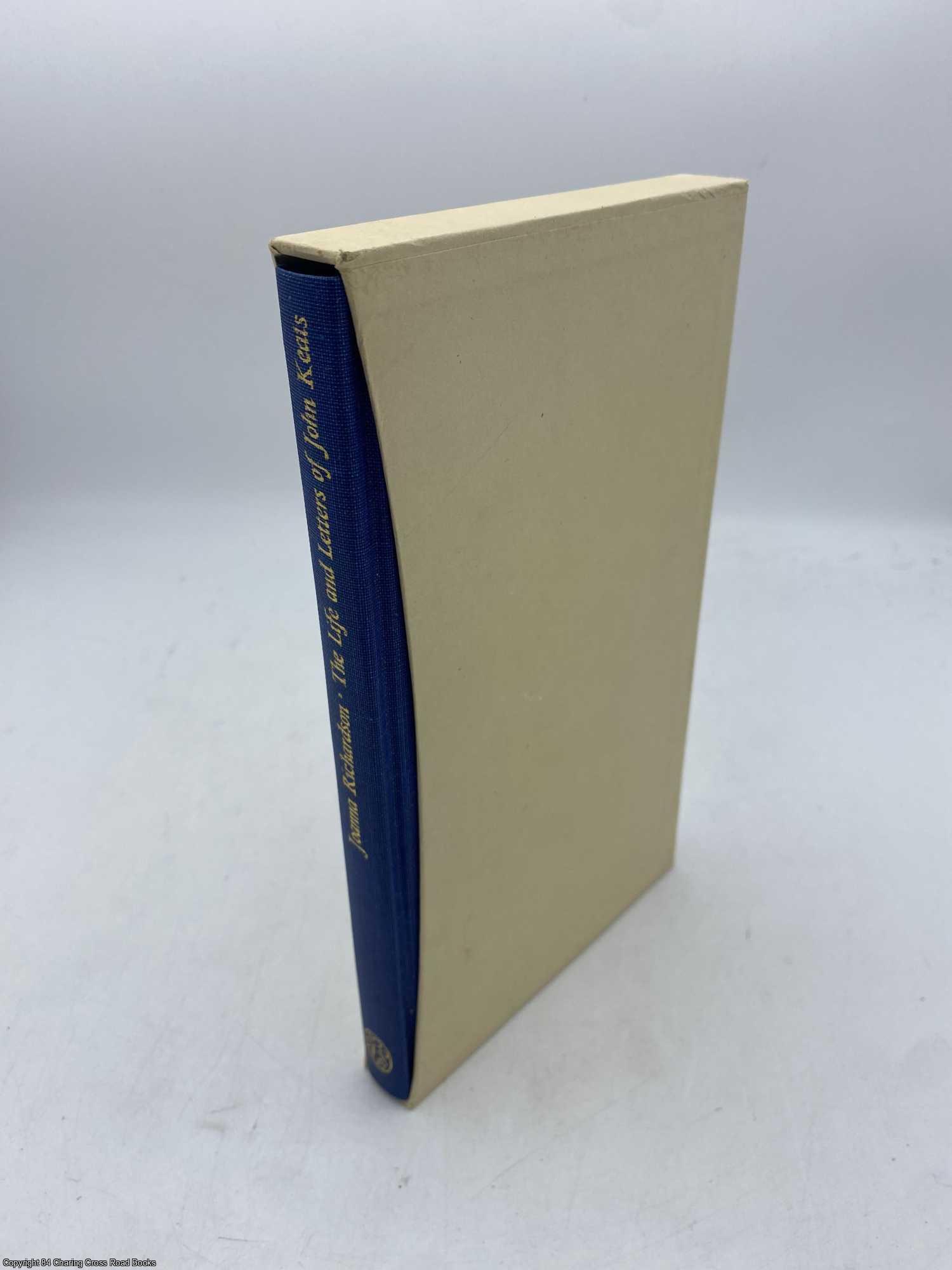 Keats, John - Life and Letters of John Keats