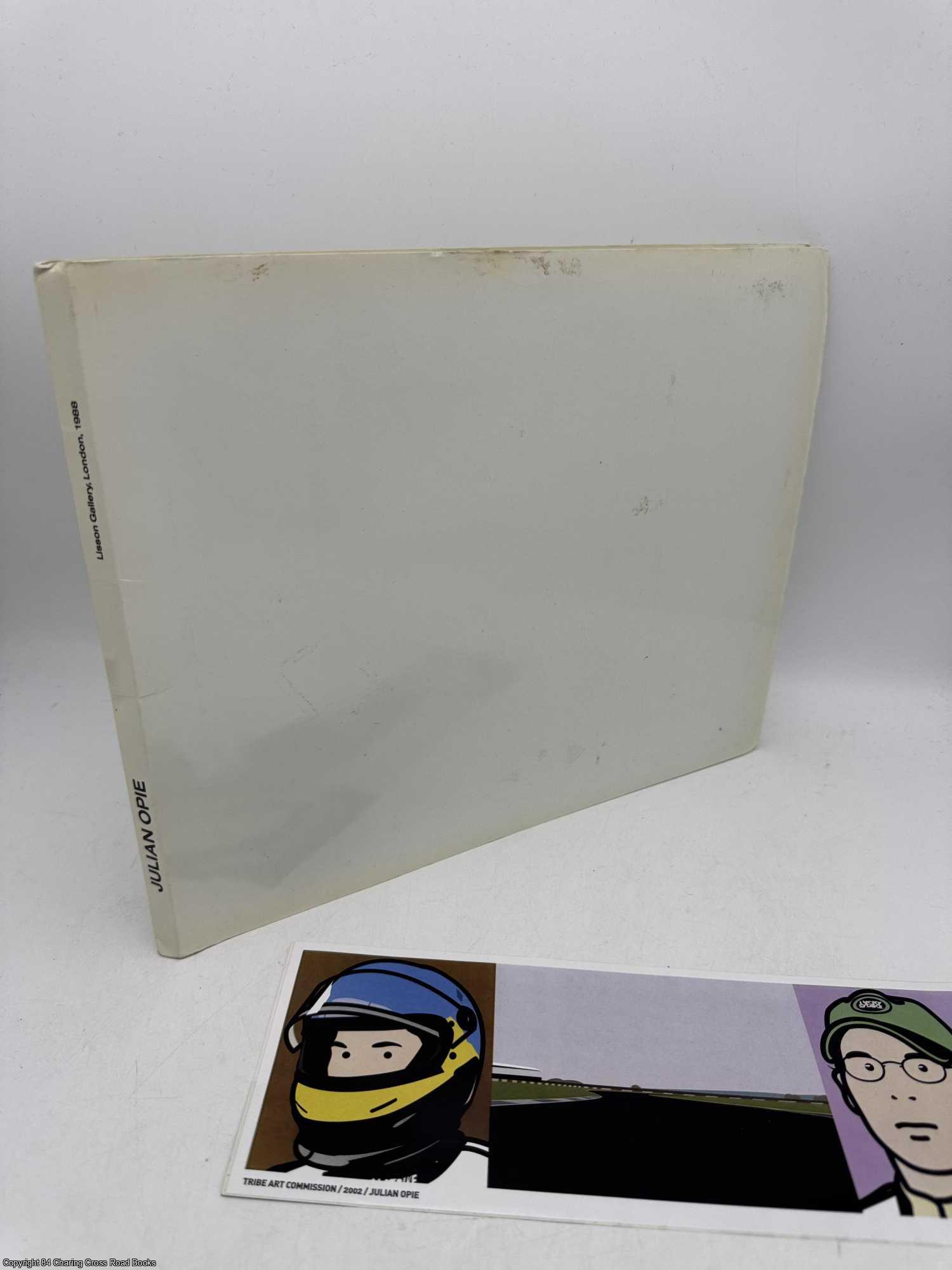 Opie, Julian; Newman, Michael - Julian Opie Lisson Gallery