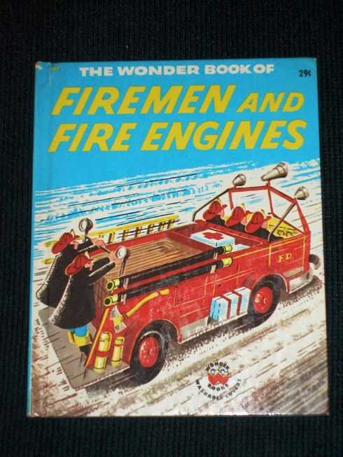 Image for Wonder Book of Firemen and Fire Engines