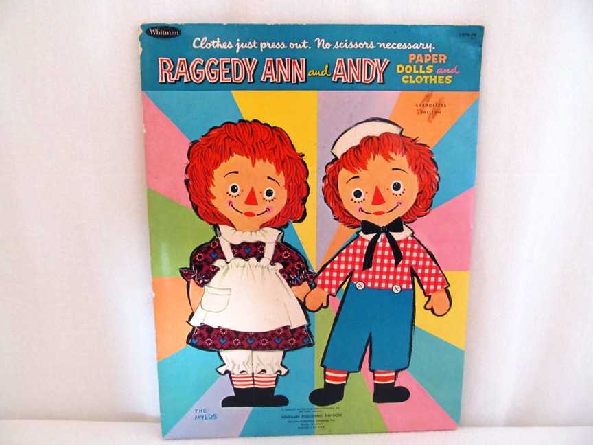 raggedy ann and andy paper dolls