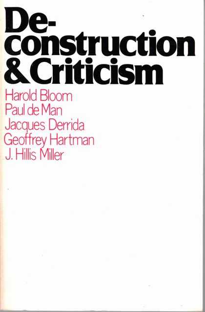 Deconstruction & Criticism