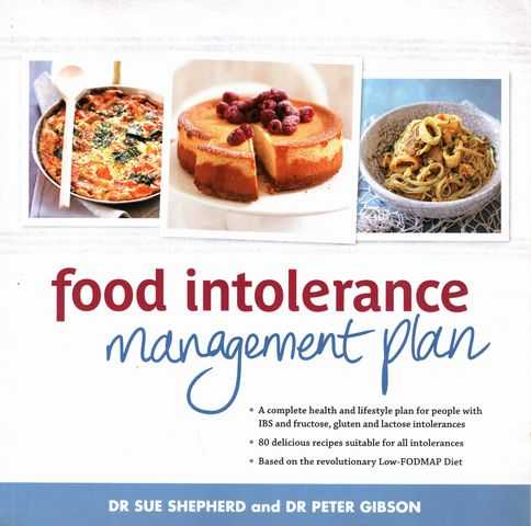 Food Intolerance Management Plan