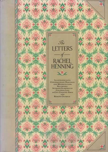 The Letters Of Rachel Henning