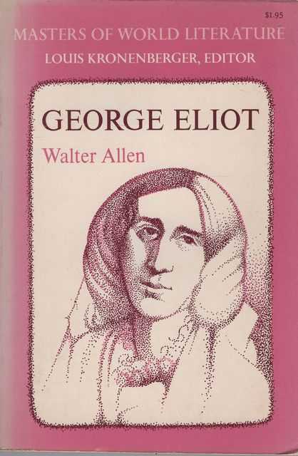 George Eliot [Masters of World Literature]