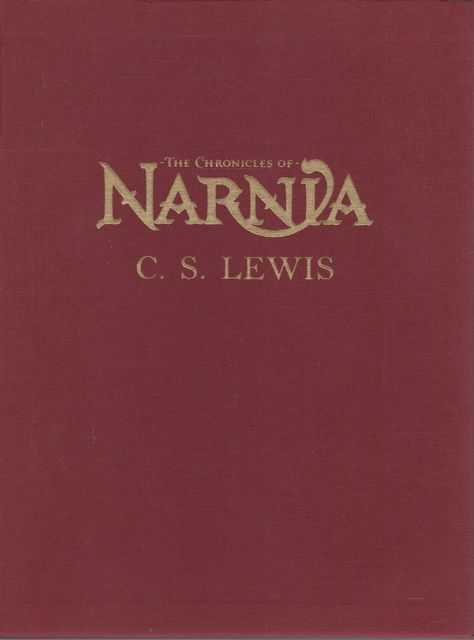 The Complete Chronicles of Narnia - Gift Book in Slipcase
