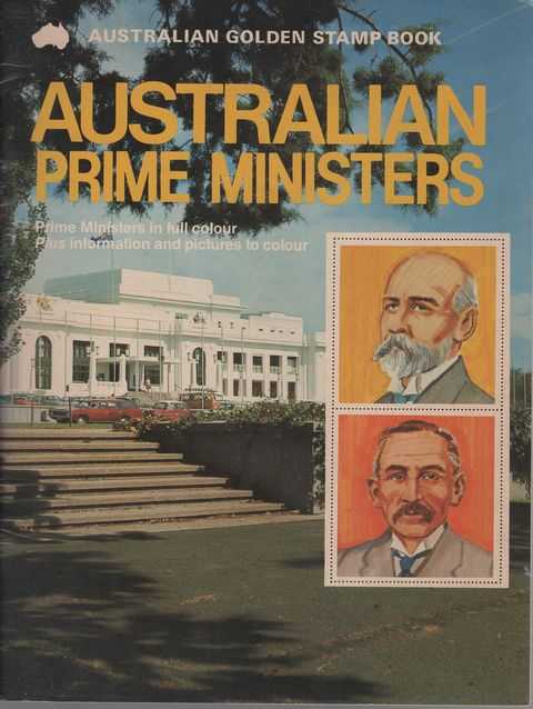Australian Prime Ministers - Australian Golden Stamp Book