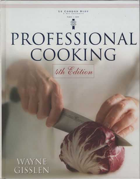 Professional Cooking [4th Edition]