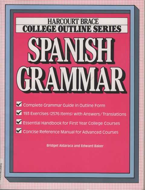 Spanish Grammar