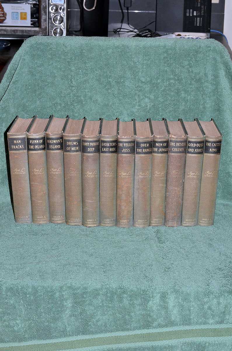 The Works of Ion L. Idriess - National Edition complete 12 volume set