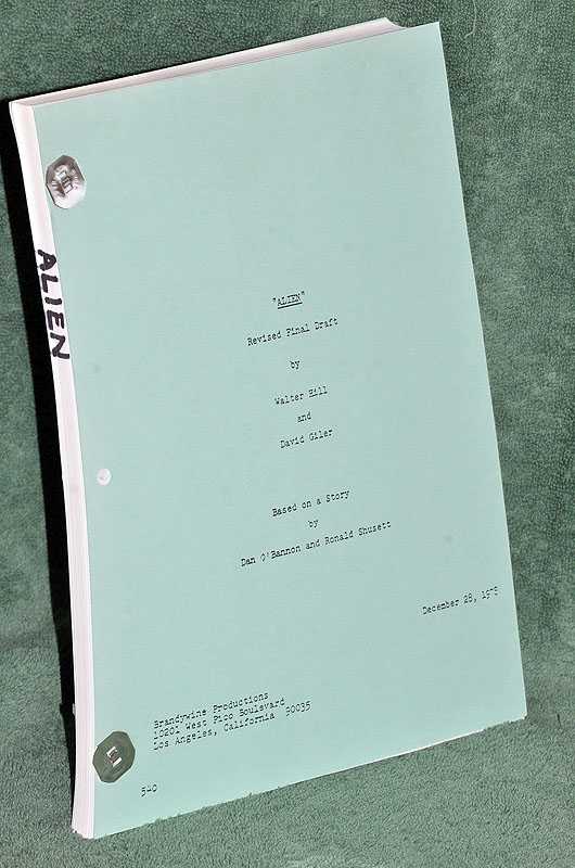 Alien: Revised Final Draft
