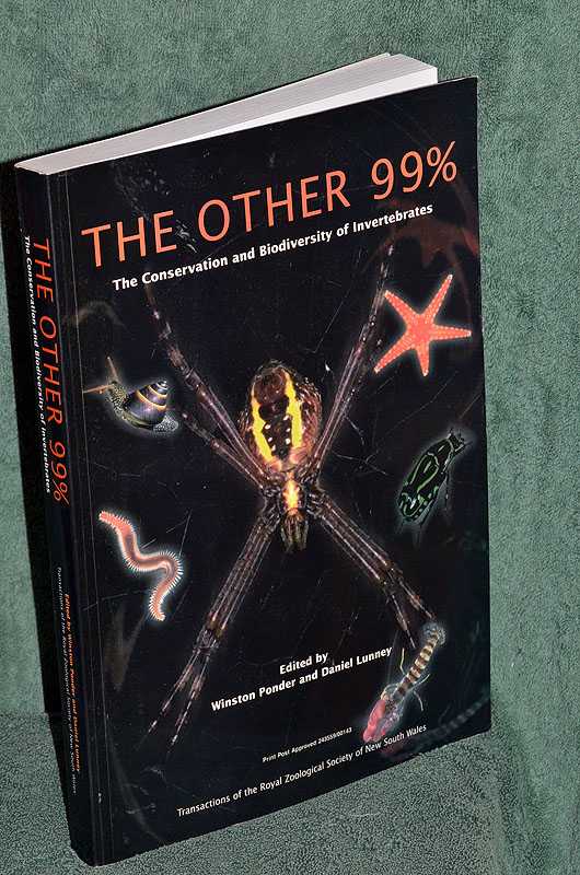 The Other 99%: The Conservation and Biodiversity of Invertebrates