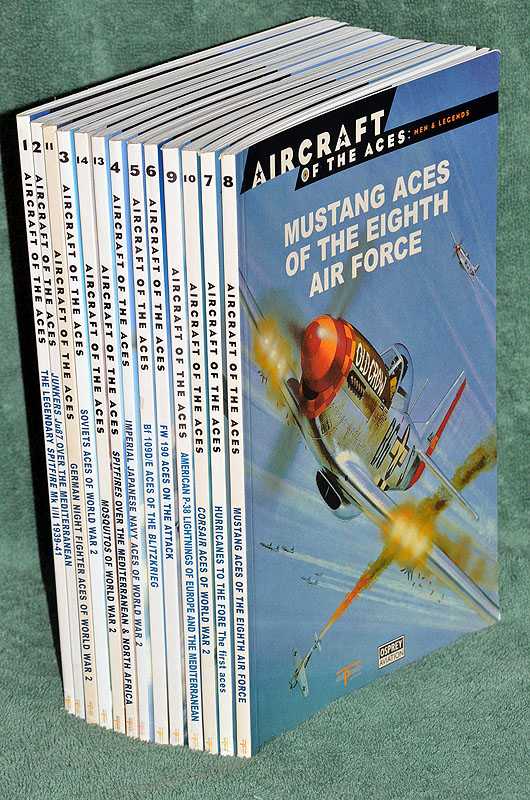 Aircraft of the Aces: Men & Legends 13 issues as per image
